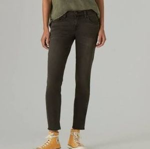 Lucky Brand Lolita Black Vintage Wash Ankle Skinny Jeans Size 8/29